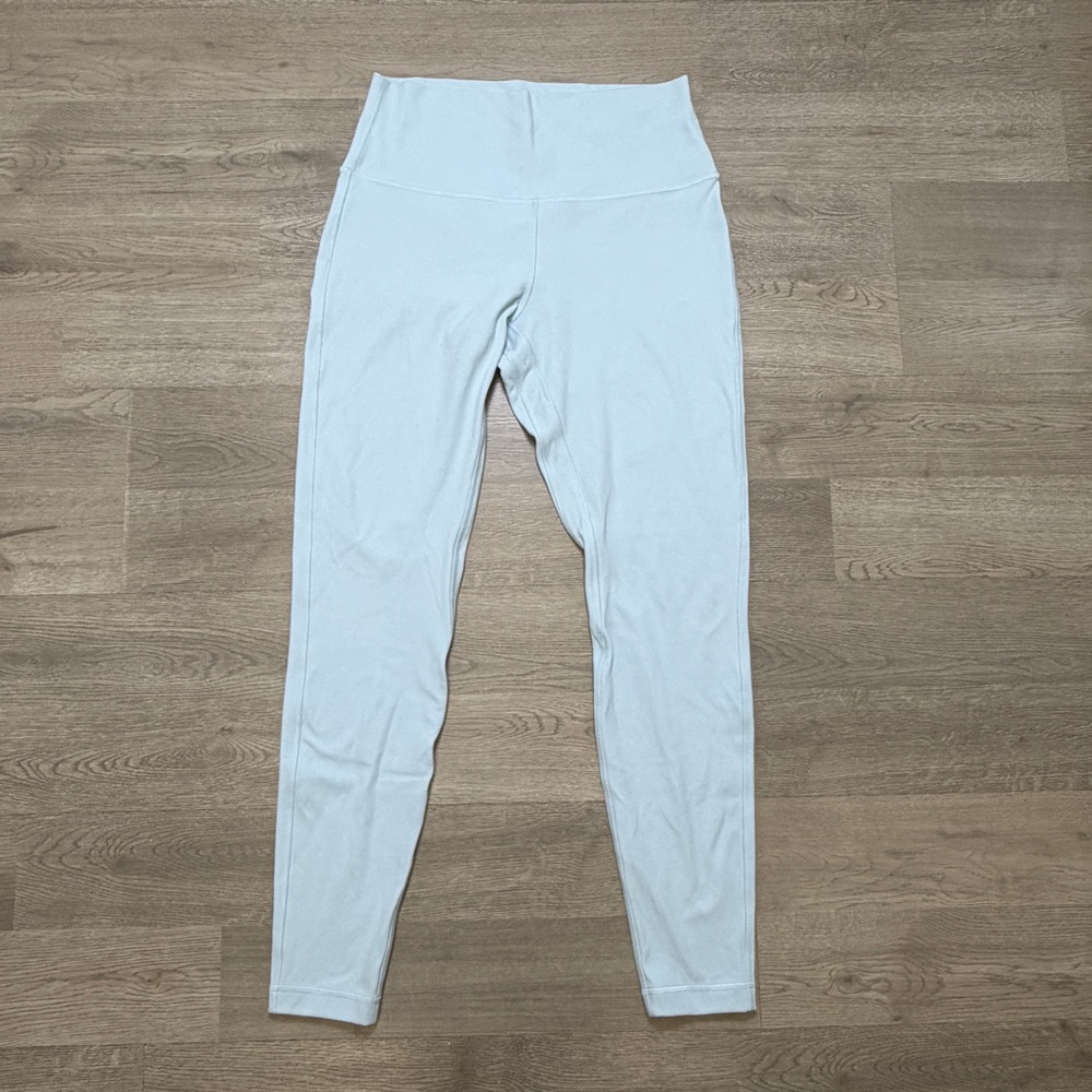 lululemon athletica Powder Blue Double-lined Align Leggings 28” EUC!
